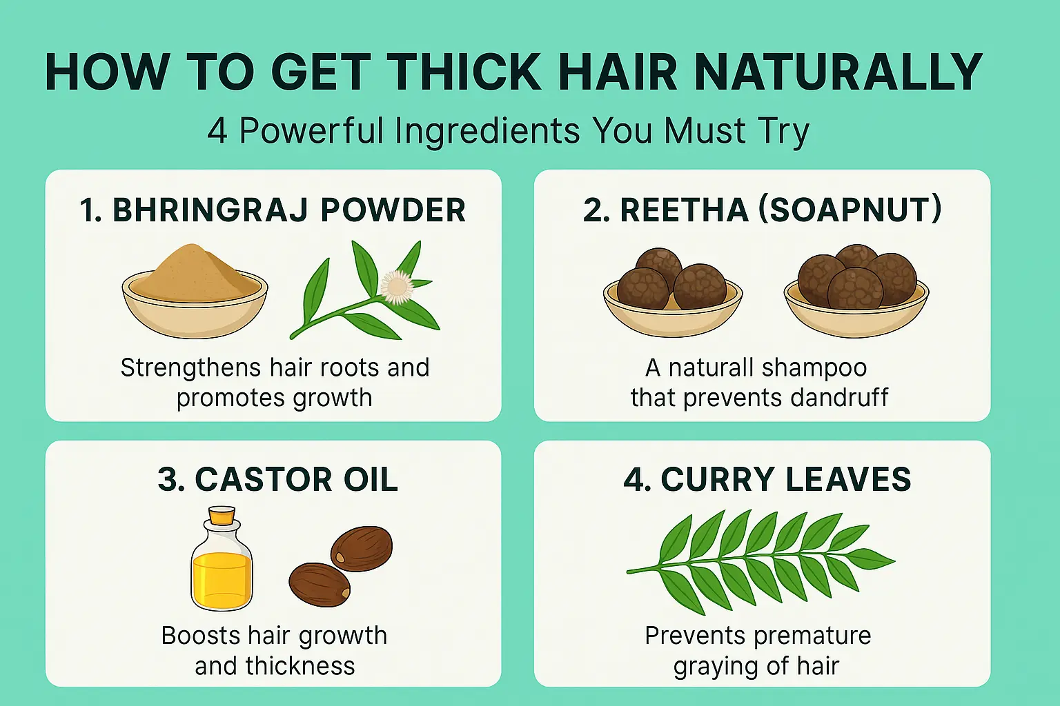 how to get thick hair